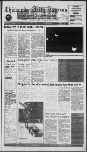Chickasha Daily Express (Chickasha, Okla.), Vol. 104, No. 82, Ed. 1 Thursday, June 16, 1994
