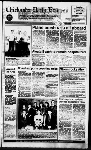 Primary view of object titled 'Chickasha Daily Express (Chickasha, Okla.), Vol. 104, No. 155, Ed. 1 Friday, September 9, 1994'.