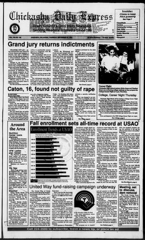 Chickasha Daily Express (Chickasha, Okla.), Vol. 104, No. 166, Ed. 1 Thursday, September 22, 1994