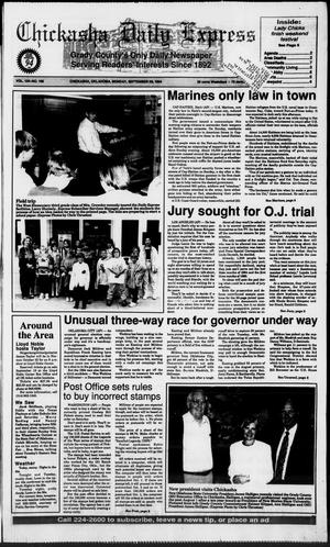 Chickasha Daily Express (Chickasha, Okla.), Vol. 104, No. 169, Ed. 1 Monday, September 26, 1994