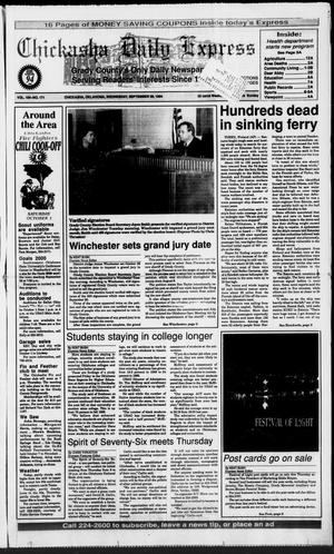 Chickasha Daily Express (Chickasha, Okla.), Vol. 104, No. 171, Ed. 1 Wednesday, September 28, 1994