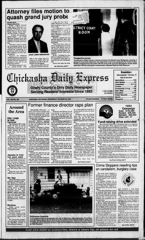 Chickasha Daily Express (Chickasha, Okla.), Vol. 104, No. 195, Ed. 1 Wednesday, October 26, 1994