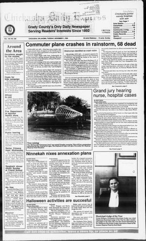 Chickasha Daily Express (Chickasha, Okla.), Vol. 104, No. 200, Ed. 1 Tuesday, November 1, 1994