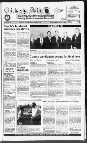 Chickasha Daily Express (Chickasha, Okla.), Vol. 104, No. 203, Ed. 1 Friday, November 4, 1994