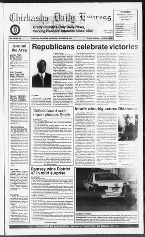 Chickasha Daily Express (Chickasha, Okla.), Vol. 104, No. 206, Ed. 1 Wednesday, November 9, 1994