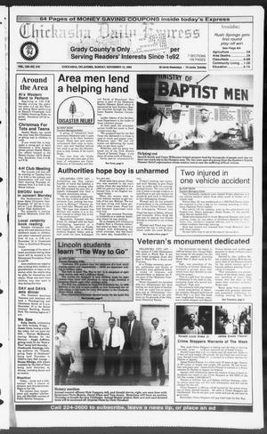 Chickasha Daily Express (Chickasha, Okla.), Vol. 104, No. 210, Ed. 1 Sunday, November 13, 1994