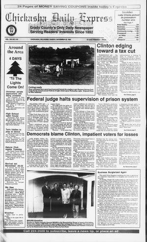 Chickasha Daily Express (Chickasha, Okla.), Vol. 104, No. 216, Ed. 1 Sunday, November 20, 1994