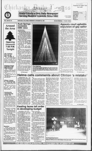 Chickasha Daily Express (Chickasha, Okla.), Vol. 104, No. 219, Ed. 1 Wednesday, November 23, 1994