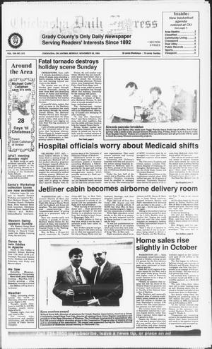 Chickasha Daily Express (Chickasha, Okla.), Vol. 104, No. 223, Ed. 1 Monday, November 28, 1994