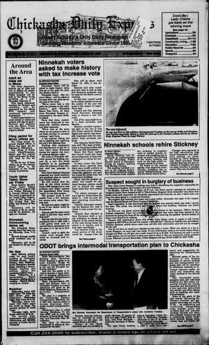 Chickasha Daily Express (Chickasha, Okla.), Vol. [104], No. [277], Ed. 1 Wednesday, February 1, 1995