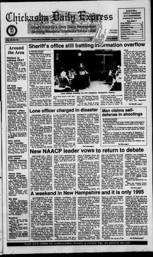 Chickasha Daily Express (Chickasha, Okla.), Vol. 104, No. 292, Ed. 1 Monday, February 20, 1995