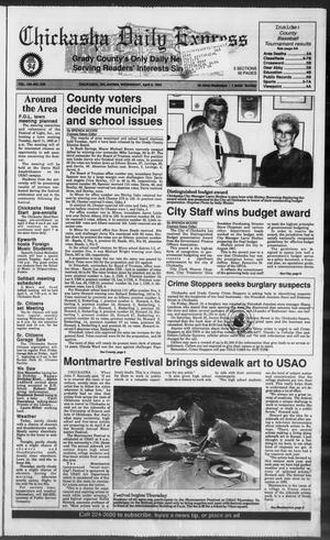 Chickasha Daily Express (Chickasha, Okla.), Vol. 104, No. 329, Ed. 1 Wednesday, April 5, 1995