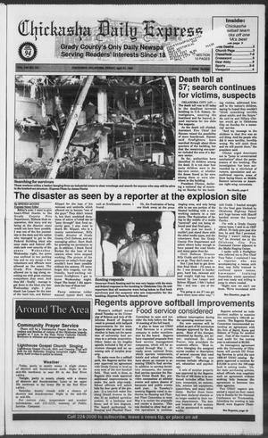 Chickasha Daily Express (Chickasha, Okla.), Vol. 104, No. 341, Ed. 1 Friday, April 21, 1995