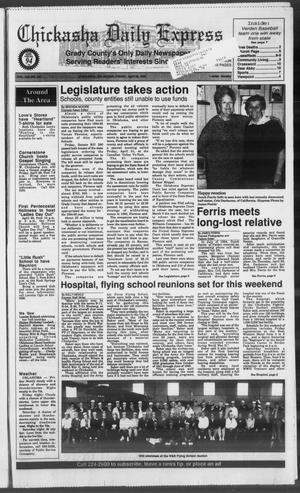 Primary view of Chickasha Daily Express (Chickasha, Okla.), Vol. 104, No. 347, Ed. 1 Friday, April 28, 1995