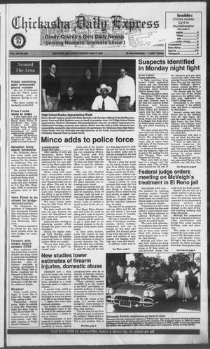Chickasha Daily Express (Chickasha, Okla.), Vol. 104, No. 386, Ed. 1 Tuesday, June 13, 1995