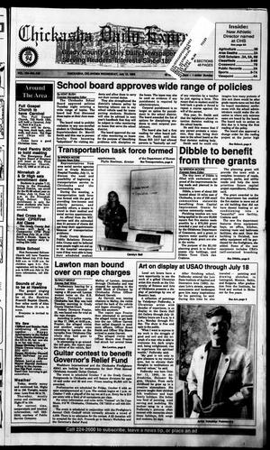 Chickasha Daily Express (Chickasha, Okla.), Vol. 104, No. 410, Ed. 1 Wednesday, July 12, 1995