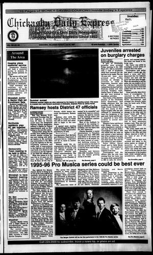 Chickasha Daily Express (Chickasha, Okla.), Vol. 105, No. 107, Ed. 1 Sunday, July 23, 1995
