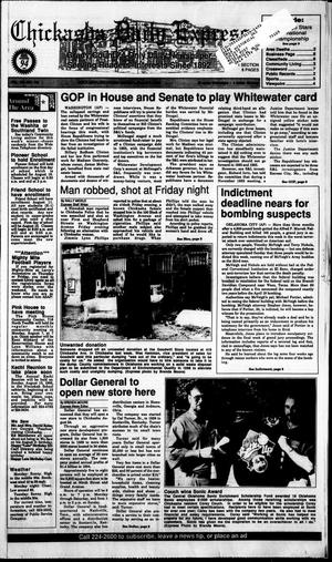 Chickasha Daily Express (Chickasha, Okla.), Vol. 105, No. 120, Ed. 1 Monday, August 7, 1995