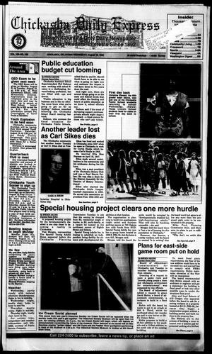 Chickasha Daily Express (Chickasha, Okla.), Vol. 105, No. 128, Ed. 1 Wednesday, August 16, 1995