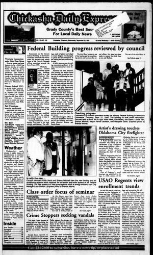 Chickasha Daily Express (Chickasha, Okla.), Vol. 105, No. 163, Ed. 1 Wednesday, September 27, 1995