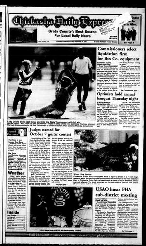 Chickasha Daily Express (Chickasha, Okla.), Vol. 105, No. 165, Ed. 1 Friday, September 29, 1995
