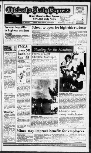 Chickasha Daily Express (Chickasha, Okla.), Vol. 105, No. 204, Ed. 1 Wednesday, November 15, 1995