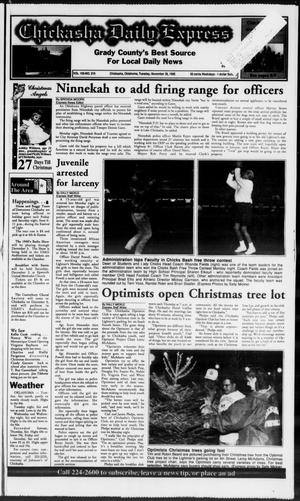 Chickasha Daily Express (Chickasha, Okla.), Vol. 105, No. 215, Ed. 1 Tuesday, November 28, 1995