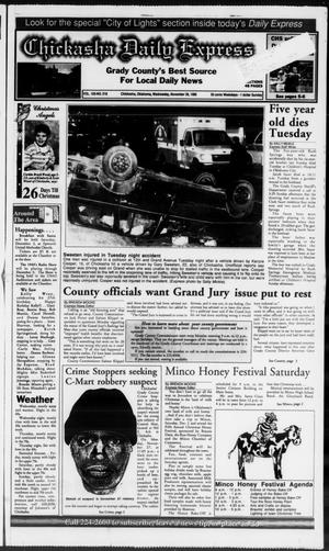 Chickasha Daily Express (Chickasha, Okla.), Vol. 105, No. 216, Ed. 1 Wednesday, November 29, 1995