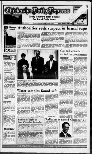 Chickasha Daily Express (Chickasha, Okla.), Vol. 105, No. 217, Ed. 1 Thursday, November 30, 1995