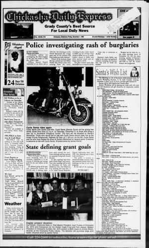 Chickasha Daily Express (Chickasha, Okla.), Vol. 105, No. 218, Ed. 1 Friday, December 1, 1995