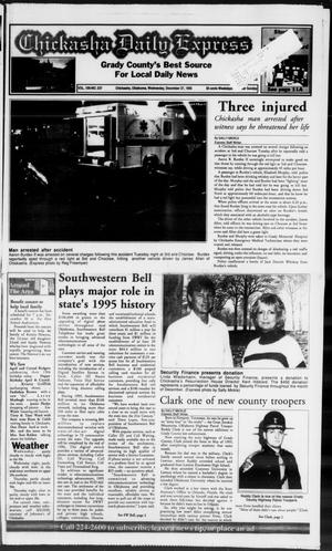 Chickasha Daily Express (Chickasha, Okla.), Vol. 105, No. 237, Ed. 1 Wednesday, December 27, 1995
