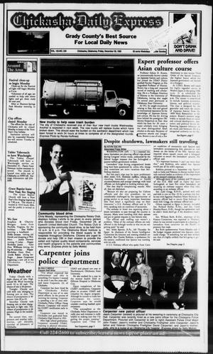 Chickasha Daily Express (Chickasha, Okla.), Vol. 105, No. 239, Ed. 1 Friday, December 29, 1995