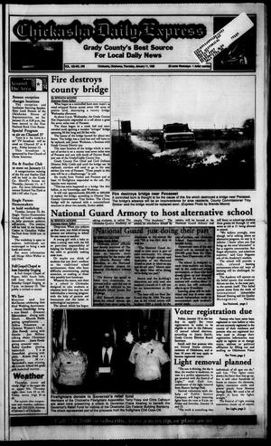 Chickasha Daily Express (Chickasha, Okla.), Vol. 105, No. 249, Ed. 1 Thursday, January 11, 1996