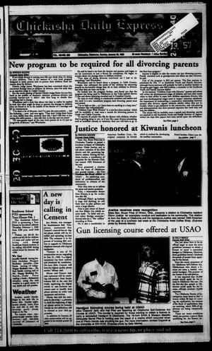 Chickasha Daily Express (Chickasha, Okla.), Vol. 105, No. 263, Ed. 1 Sunday, January 28, 1996