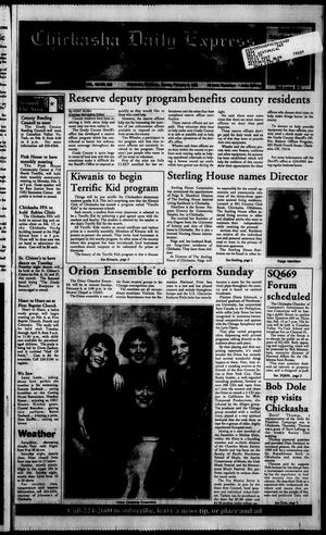 Chickasha Daily Express (Chickasha, Okla.), Vol. 105, No. 269, Ed. 1 Sunday, February 4, 1996