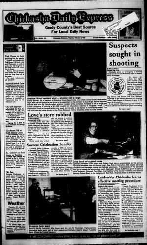 Chickasha Daily Express (Chickasha, Okla.), Vol. 105, No. 273, Ed. 1 Thursday, February 8, 1996