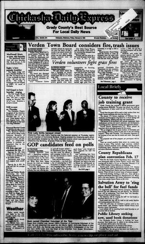 Chickasha Daily Express (Chickasha, Okla.), Vol. 105, No. 274, Ed. 1 Friday, February 9, 1996