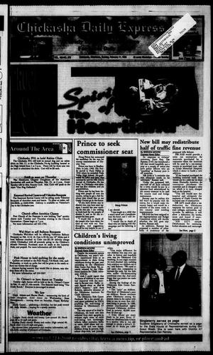 Chickasha Daily Express (Chickasha, Okla.), Vol. 105, No. 275, Ed. 1 Sunday, February 11, 1996