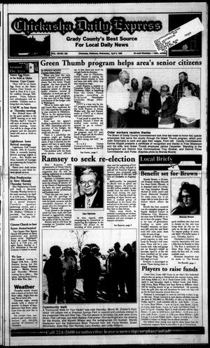 Chickasha Daily Express (Chickasha, Okla.), Vol. 105, No. 320, Ed. 1 Wednesday, April 3, 1996