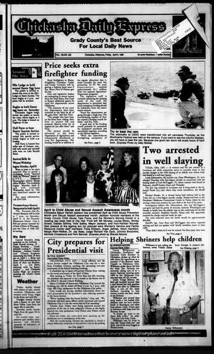 Chickasha Daily Express (Chickasha, Okla.), Vol. 105, No. 322, Ed. 1 Friday, April 5, 1996