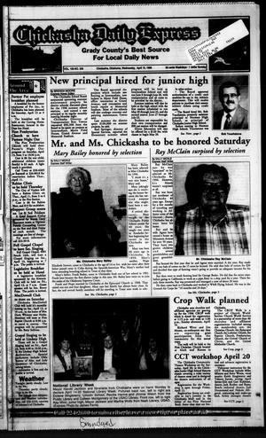 Chickasha Daily Express (Chickasha, Okla.), Vol. 105, No. 326, Ed. 1 Wednesday, April 10, 1996