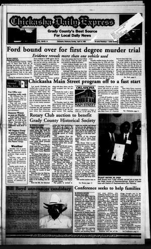 Chickasha Daily Express (Chickasha, Okla.), Vol. 106, No. 14, Ed. 1 Sunday, April 14, 1996
