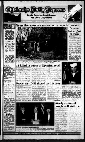 Chickasha Daily Express (Chickasha, Okla.), Vol. 106, No. 18, Ed. 1 Thursday, April 18, 1996
