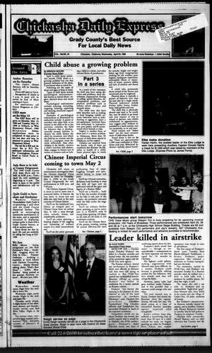 Chickasha Daily Express (Chickasha, Okla.), Vol. 106, No. 24, Ed. 1 Wednesday, April 24, 1996