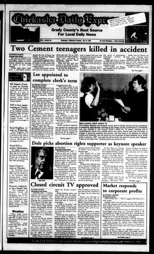 Chickasha Daily Express (Chickasha, Okla.), Vol. 106, No. 96, Ed. 1 Tuesday, July 16, 1996