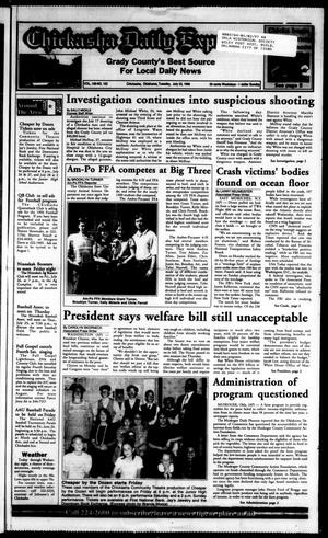 Chickasha Daily Express (Chickasha, Okla.), Vol. 106, No. 102, Ed. 1 Tuesday, July 23, 1996