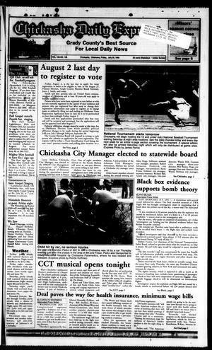 Chickasha Daily Express (Chickasha, Okla.), Vol. 106, No. 105, Ed. 1 Friday, July 26, 1996