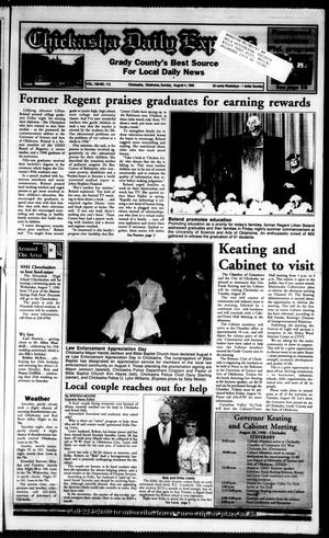 Chickasha Daily Express (Chickasha, Okla.), Vol. 106, No. 113, Ed. 1 Sunday, August 4, 1996