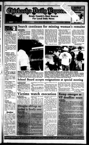 Chickasha Daily Express (Chickasha, Okla.), Vol. 106, No. 118, Ed. 1 Friday, August 9, 1996
