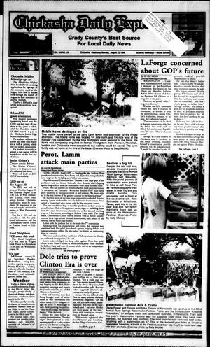 Chickasha Daily Express (Chickasha, Okla.), Vol. 106, No. 120, Ed. 1 Monday, August 12, 1996